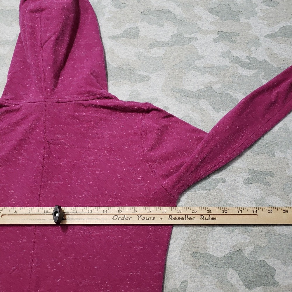 Nike Sweatshirt Womens Medium Purple Pullover Hooded Gym Fitness - Picture 8 of 10
